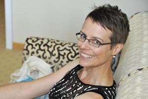 Ruthild Kropp wird fotografiert